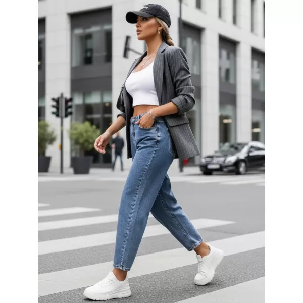  Dámske nohavice DSTREET UY2929 MODRÁ 