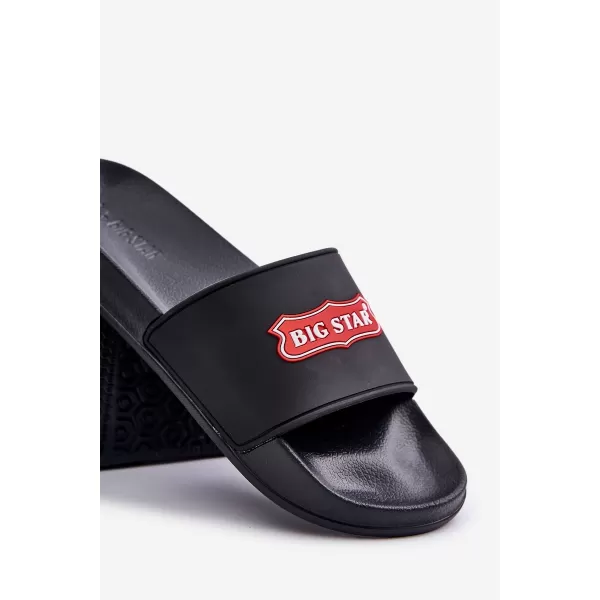  Pánske šľapky BIG STAR OO174028 BLACK Big Star Shoes 