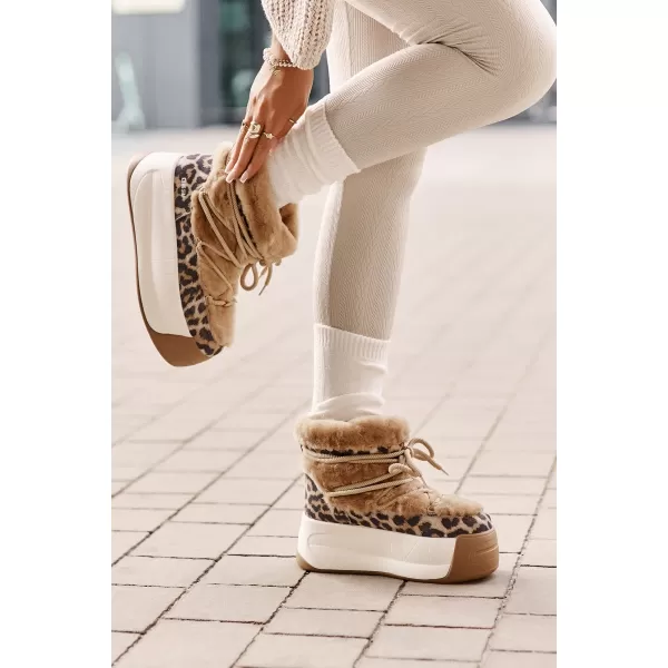  Dámske topánky BIG STAR OO274A207 BROWN/BEIGE Big Star Shoes 