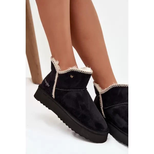  Dámske snehule WRANGLER 20253093.25Y BLACK 
