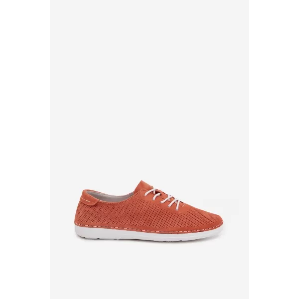  Dámske topánky S.BARSKI LR61-7080 ORANGE 