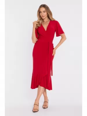 Dámske šaty MOE M912 RED