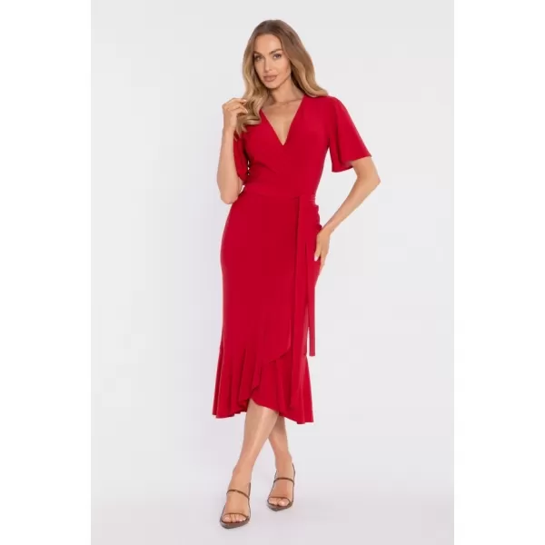  Dámske šaty MOE M912 RED 