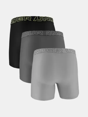 Pánske boxerky UNDER ARMOUR UA PERFORMANCE TECH MESH - SOLID 6IN - 1383884-069 TITÁN