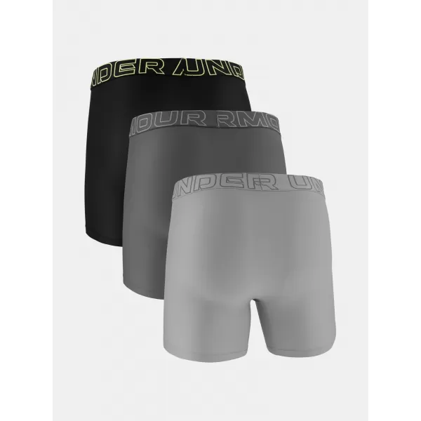  Pánske boxerky UNDER ARMOUR UA PERFORMANCE TECH MESH - SOLID 6IN - 1383884-069 TITÁN 
