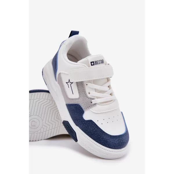  Detské topánky BIG STAR RR374052 WHITE/BLUE Big Star Shoes 