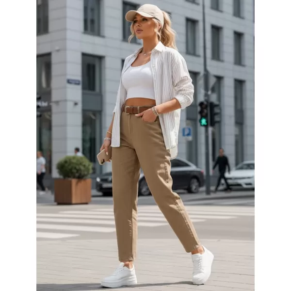  Dámske nohavice DSTREET UY2878 BÉŽOVÁ 