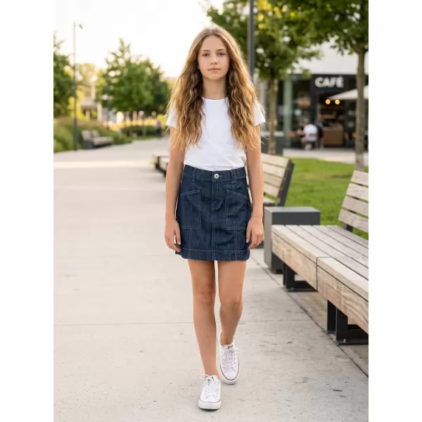  Dievčenské sukne SAM 73 GZ 501 TMAVÁ DENIM 