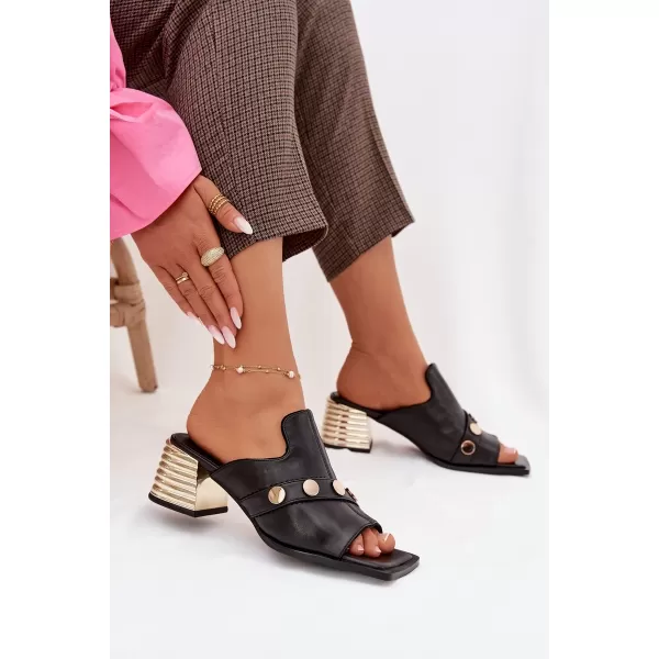  Dámske sandále D&A CR61-3063 BLACK 