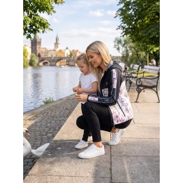  Dámska softshellová bunda premium ALTISPORT VOJ/ALW008JACK01 ČIERNA 