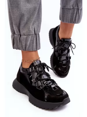 Dámske topánky ZAZOO M01/2 BLACK