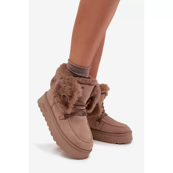  Dámske topánky BIG STAR SS274114 BEIGE Big Star Shoes 