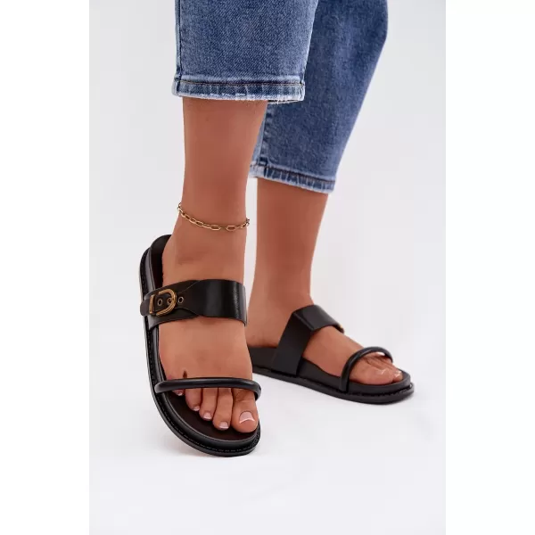  Dámske šľapky BOTO SARILISSE 41609 BLACK 