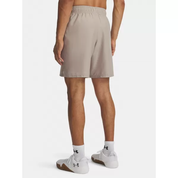  Pánske kraťasy UNDER ARMOUR UA TECH WOVEN WORDMARK SHORT 1383356-203 HNEDÁ 