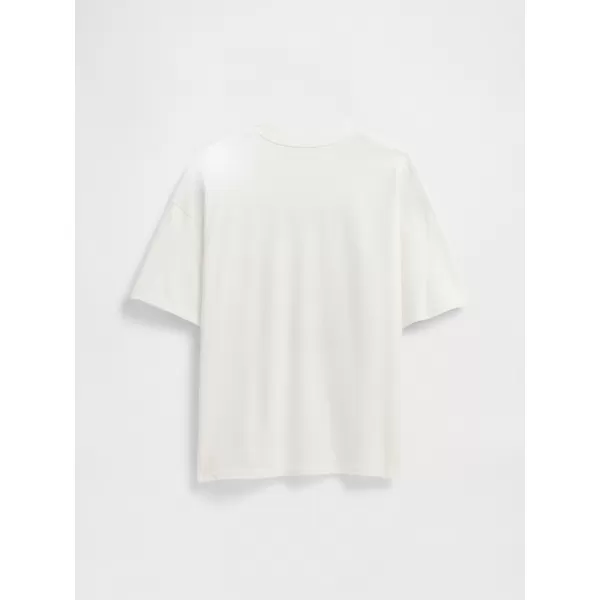  Detské tričko GAP JERSEY LOGO TEE 768091-11 NEW OFF WHITE 