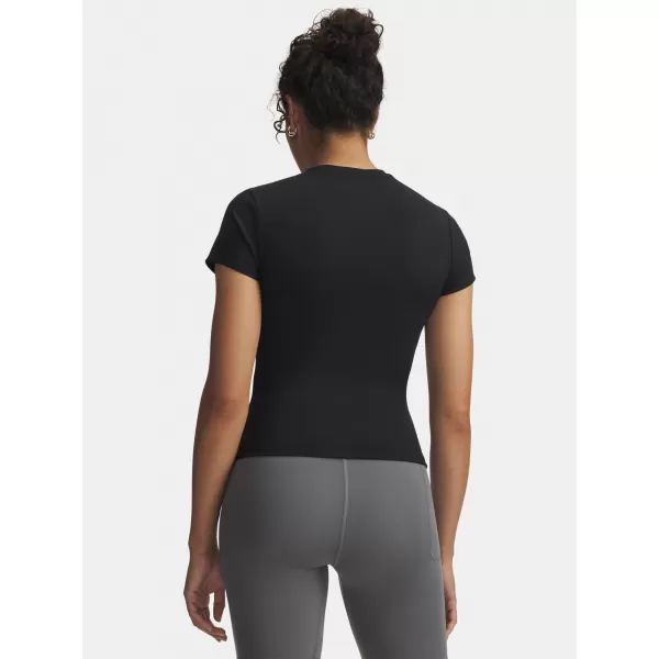  Dámske tričko UNDER ARMOUR MOTION FITTED SS EMEA 6012291-001 ČIERNA 