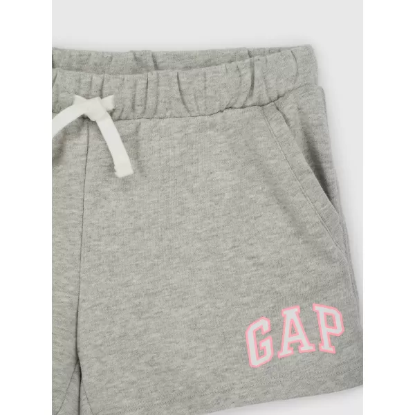  Detské kraťasy GAP LOGO SWEATSHORTS 890984-00 LIGHT HEATHER GREY 