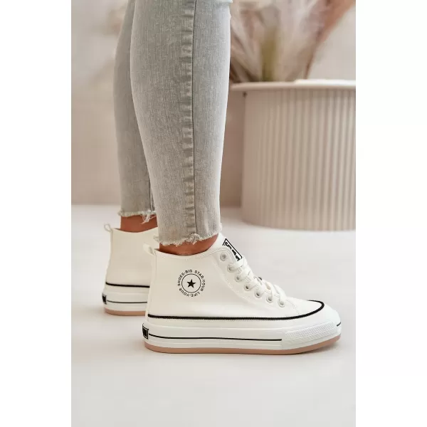  Dámske tenisky BIG STAR OO274061 WHITE Big Star Shoes 