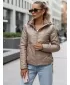 Dámska bunda DSTREET TY5633 KARAMELOVÁ