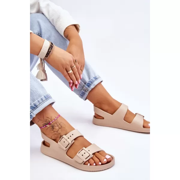  Dámske topánky BIG STAR LL274746 BEIGE Big Star Shoes 