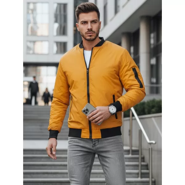  Pánska bunda DSTREET TX3825 KARAMELOVÁ 