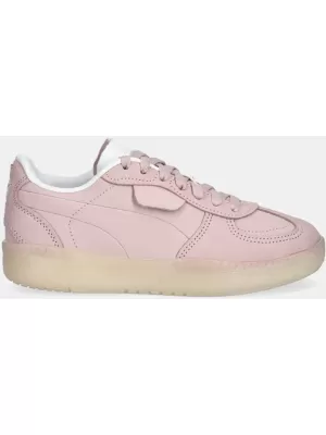 Dámske topánky PUMA PALERMO MODA ELEVATED WNS 398527-01 FIALOVÁ HMLA/TEPLÁ BIELA