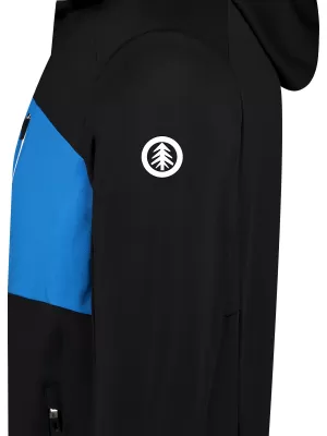 Pánska mikina powerfleece NORDBLANC BRACKEN NBWFM8286 ČIERNA