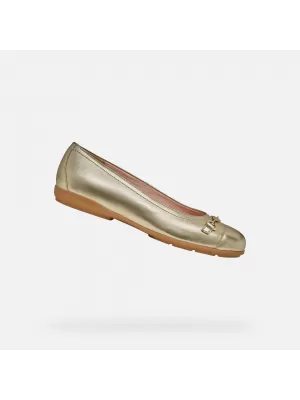 Dámske baleríny GEOX ANNYTAH G012969 ZLATÁ