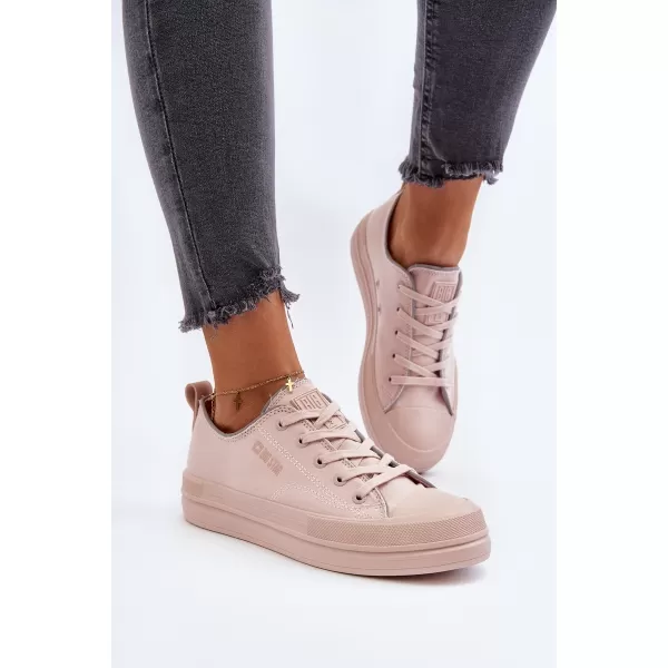  Dámske tenisky BIG STAR NN274851 NUDE Big Star Shoes 