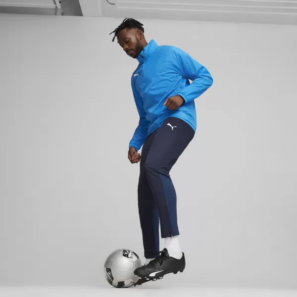  Pánska bunda PUMA TEAMGOAL ALL WEATHER JACKET 659038-02 E.BLUE LEMONADE/ E.MODRÁ LIMONÁDA/PUMA BIELA 