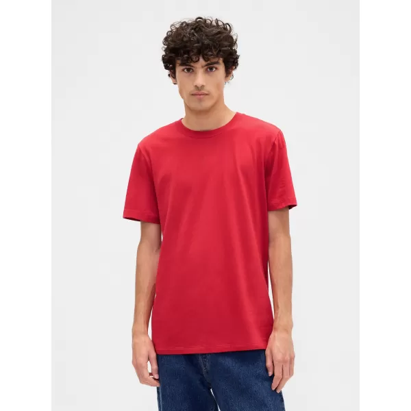  Pánske tričko GAP CLASSIC TEE 842063-65 MODERN RED 