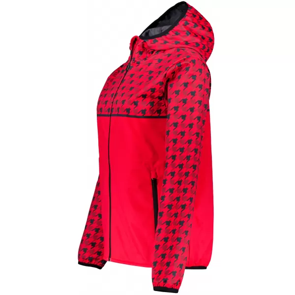  Dámska softshellová bunda premium ALTISPORT VOJ/ALW048JACK01 ČERVENÁ 