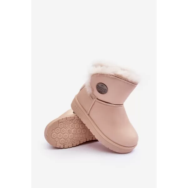  Detské zimné topánky BIG STAR MM374084 BEIGE Big Star Shoes 