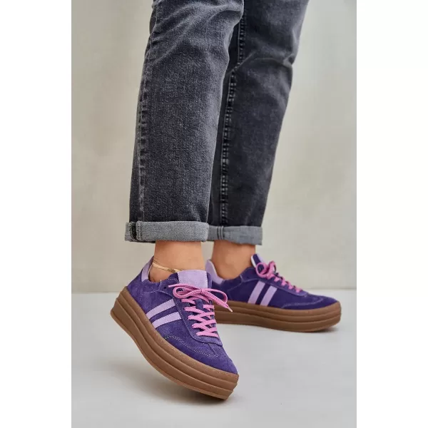  Dámske topánky ZAZOO N1068S4 PURPLE 
