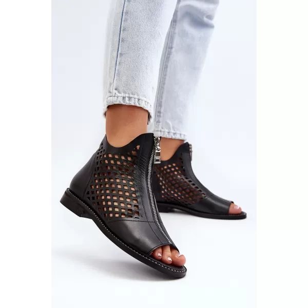  Dámske sandále ZAZOO 977/L BLACK 