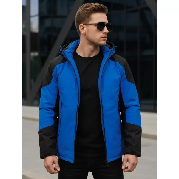  Pánska bunda DSTREET TX5122 MODRÁ 