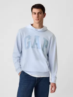 Pánska mikina GAP TONAL LOGO PULLOVER HOODIE 412282-03 BICOASTAL BLUE