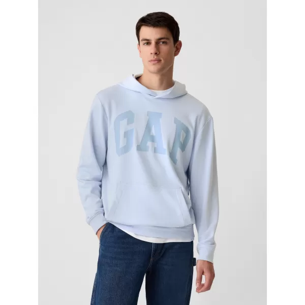  Pánska mikina GAP TONAL LOGO PULLOVER HOODIE 412282-03 BICOASTAL BLUE 