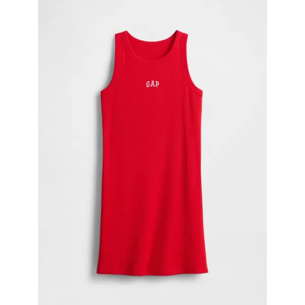  Detské šaty GAP LOGO TANK DRESS 780543-02 TOMATO SAUCE 