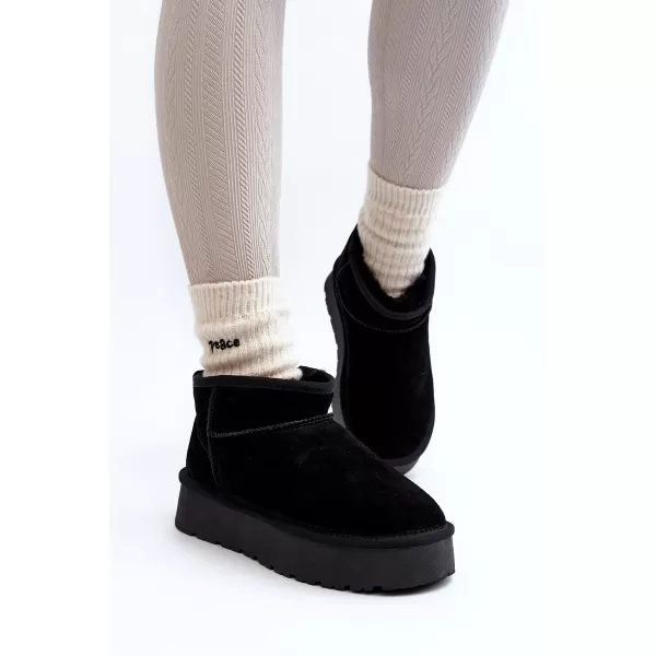  Dámske snehule BOTO NUCCA 23662 BLACK 