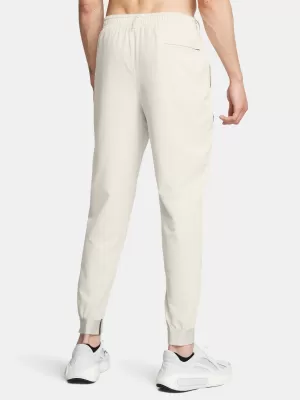 Pánske tepláky UNDER ARMOUR UNSTOPPABLE JOGGERS 1388823-110 BIELA