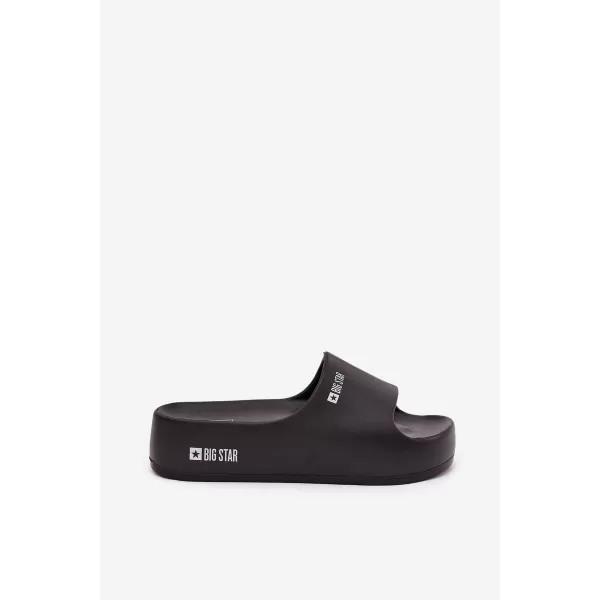  Dámske šľapky BIG STAR SS274721 BLACK Big Star Shoes 