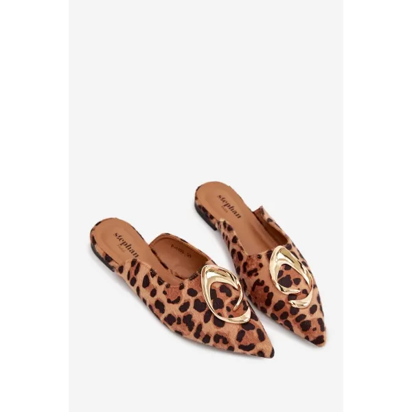  Dámske šľapky BOTO GALVELLA 41296 LEOPARD 