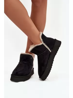 Dámske snehule WRANGLER 20253093.25Y BLACK