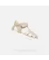 Dievčenské sandále GEOX SANDAL STEPPIEUP B656QA0CR85C5000 BÉŽOVÁ