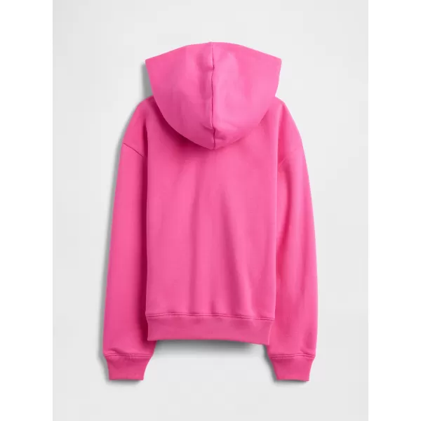  Detská mikina GAP LOGO PULLOVER HOODIE 797762-03 HAPPY PINK 