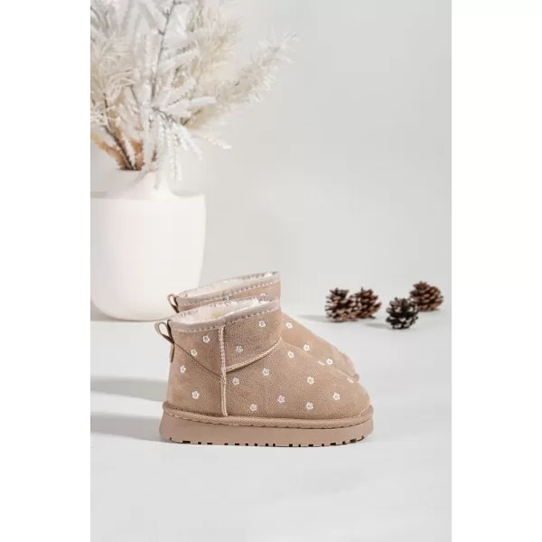  Detské snehule BOTO GRACINA 39512 BEIGE 