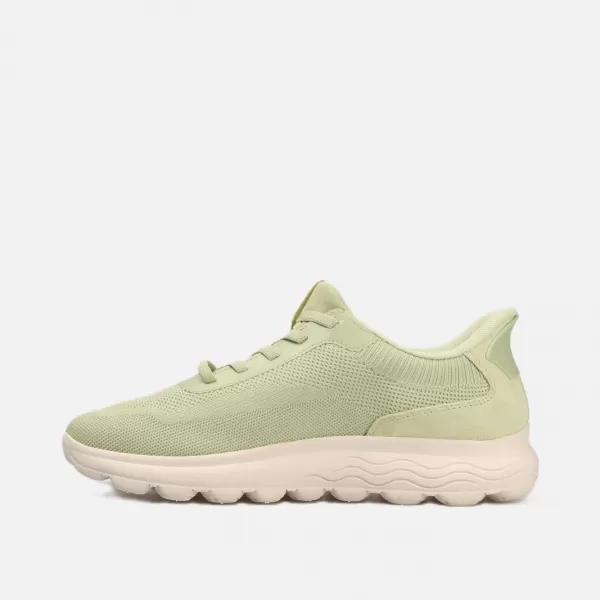  Dámske tenisky GEOX SPHERICA PLUS FAST IN G012785 SVETLO ZELENÁ 