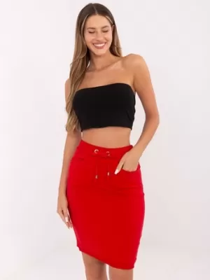 Dámska sukňa BASIC FEEL GOOD RV-SD-4793-1.32 RED