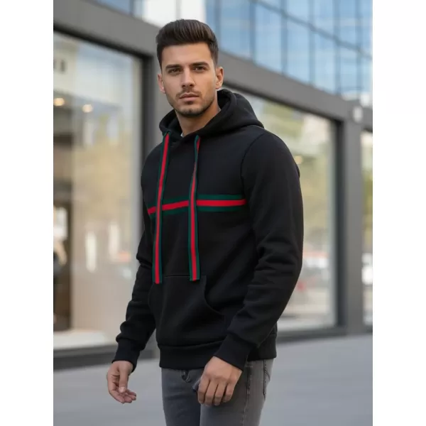  Pánska mikina DSTREET BX5939 ČIERNA 